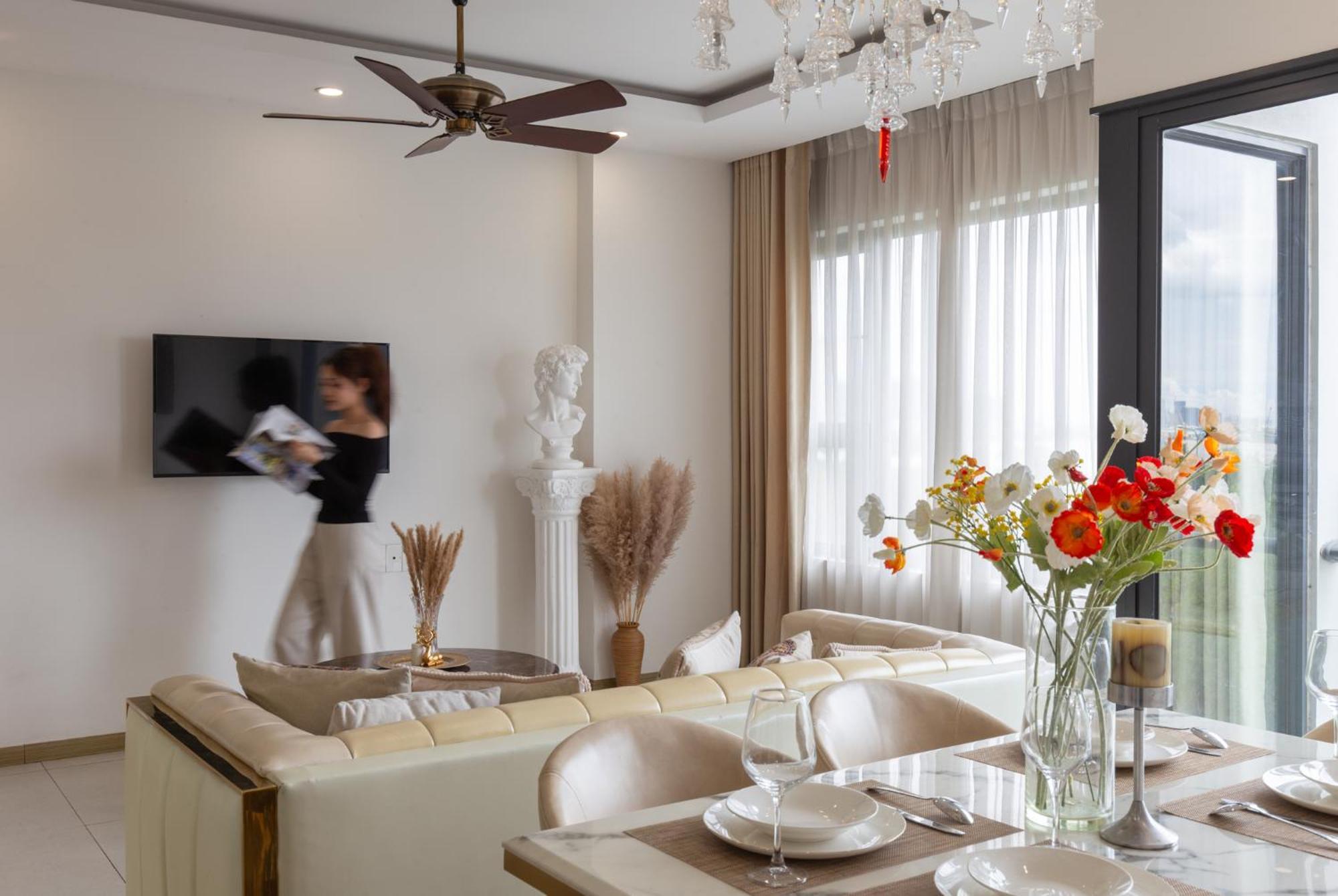 River Views 5 Min To Citycenter #Newcity Apt โฮจิมินห์ซิตี้ ภายนอก รูปภาพ